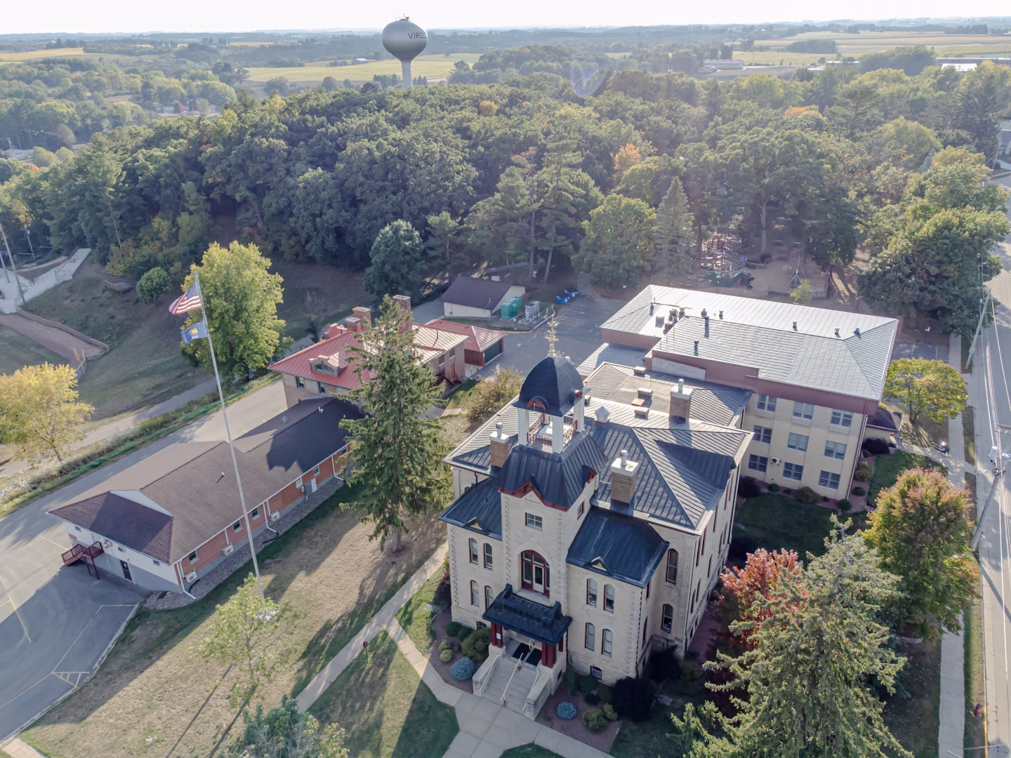 Vernon County Courthouse in Viroqua, Wisconsin.